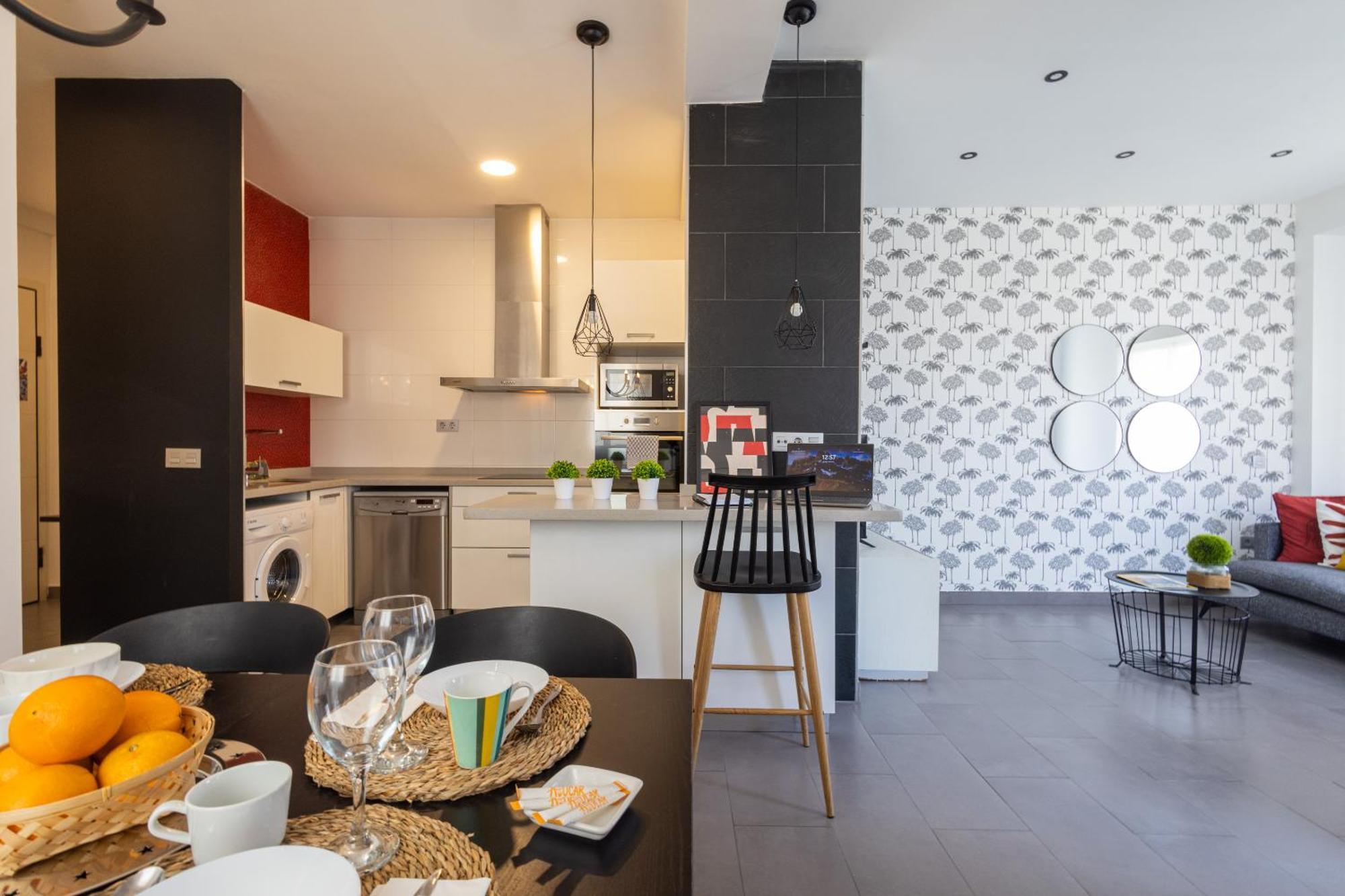 Appartement Florit Flats - Stylish 2 Bedroom Ac Wifi Terrace Attic In Center